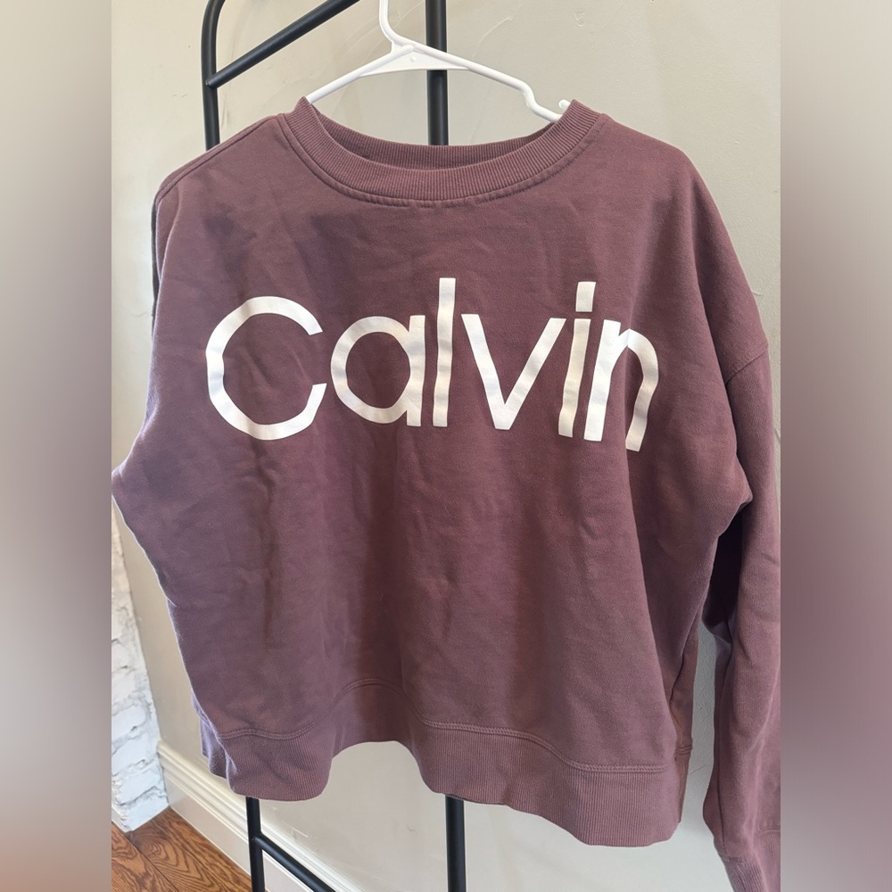 Calvin Klein Performance Sweatshirt Mauve EUC